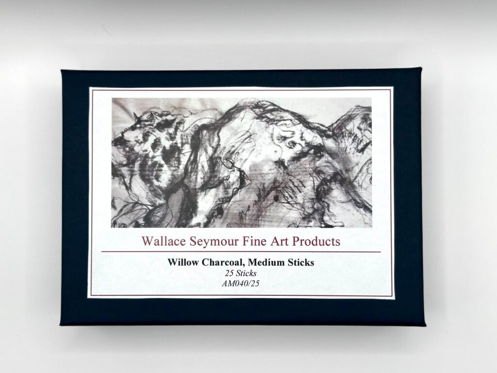 Willow Charcoal: Medium Sticks (box of 25 sticks)