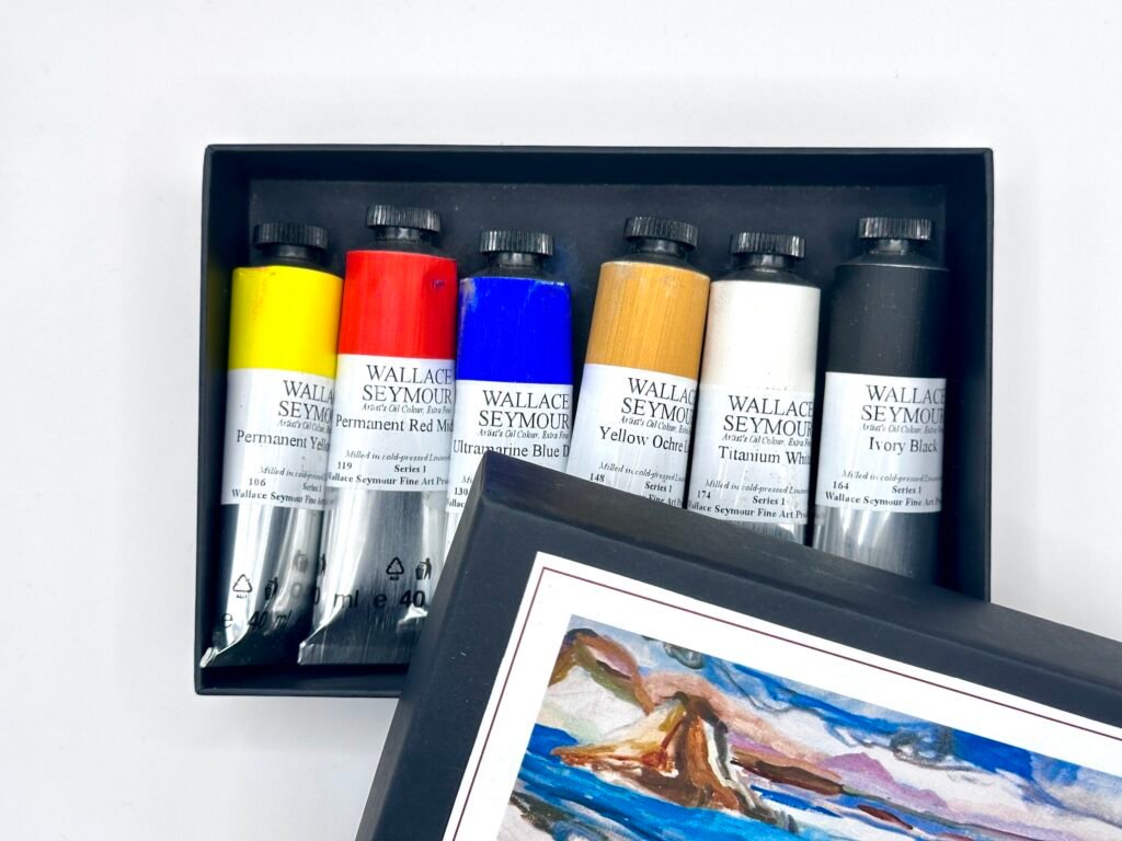 Assortment of Oil Colours 6 x 40ml